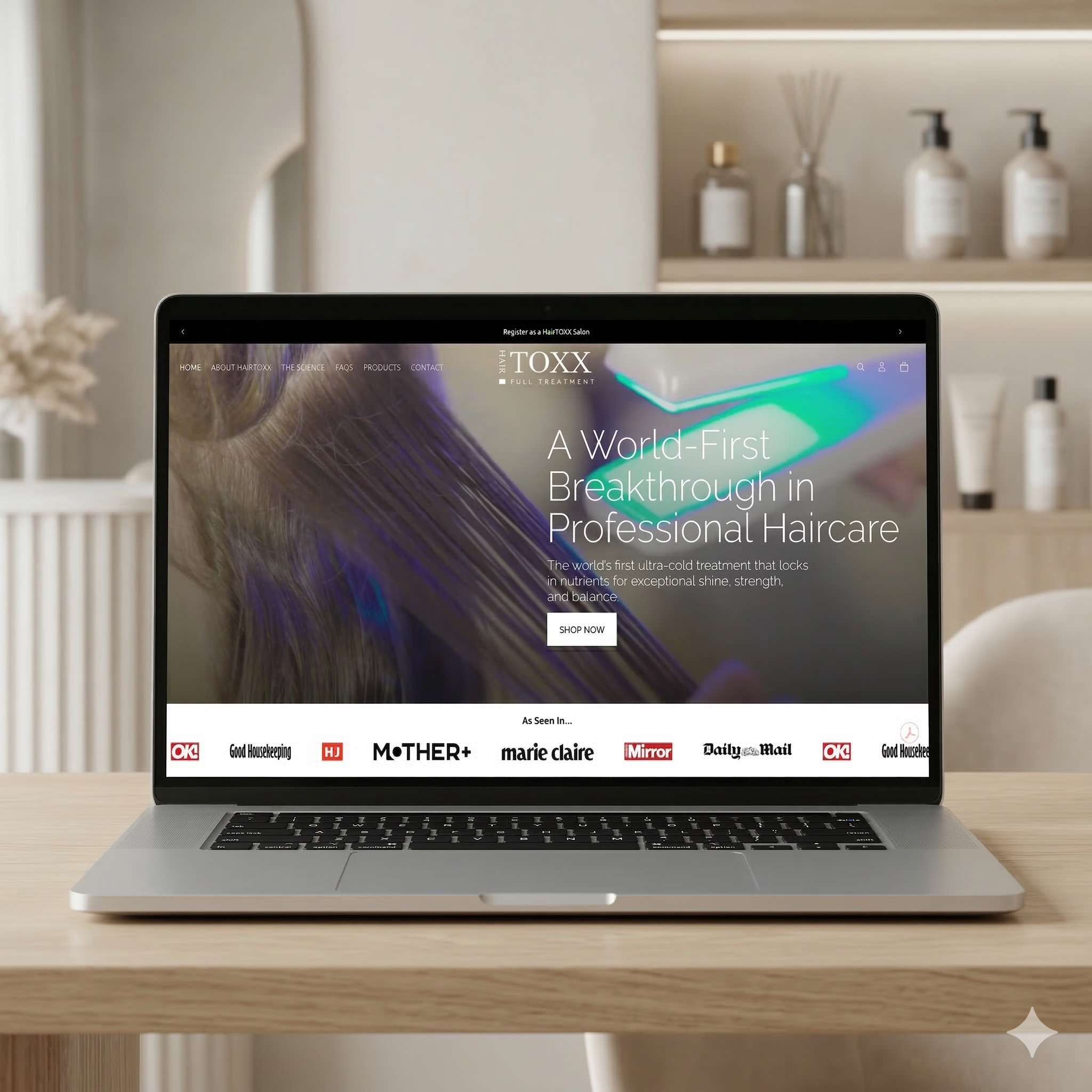 Welcome to the new HairTOXX website